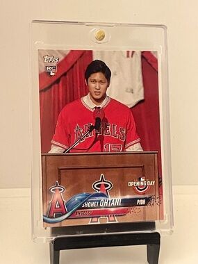 Shohei Ohtani 2018 Topps Opening Day Rookie Card